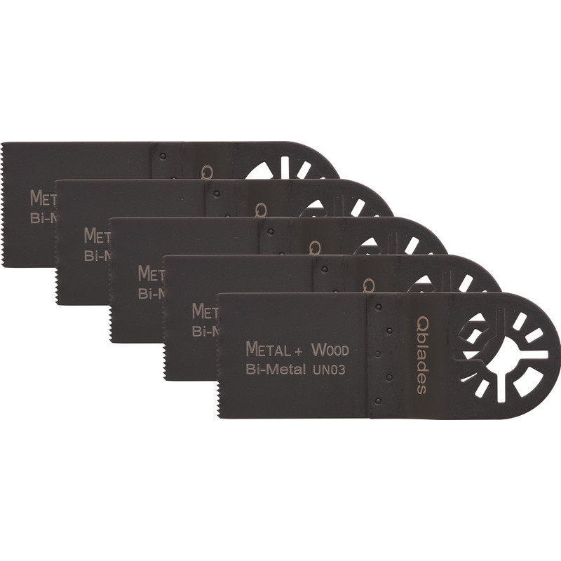 Qblades hout & metaal invalzaagblad BIM 34x40mm