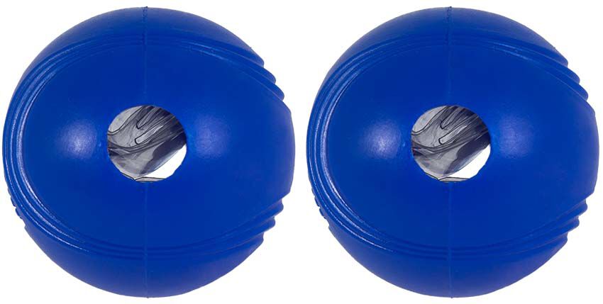 Chuckit Breathe Right Fetch ball - Hondenspeelgoed - blauw - 16x15.5x6.5 cm - M