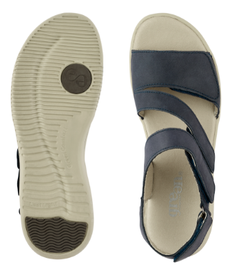 Green Comfort Damesandal Blå 422041Q30 | Skoringen