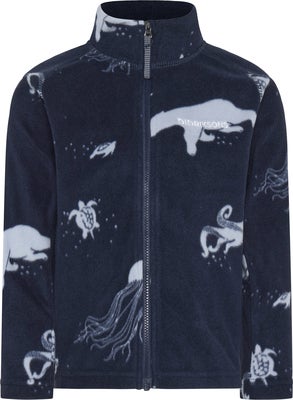 Didriksons Monte Fleecejakke, Winter Ocean Blue