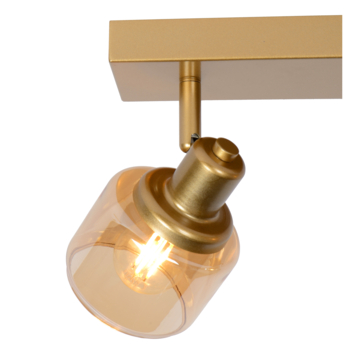 Lucide plafonspot Bjorn Ø30 cm goud