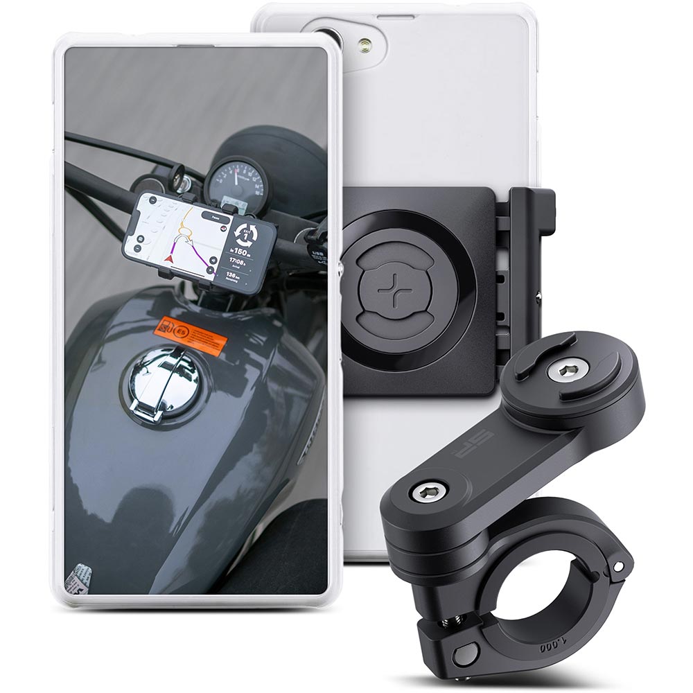 SP Connect - Pack Moto Bundle LT Universal Clamp SPC+ Noir