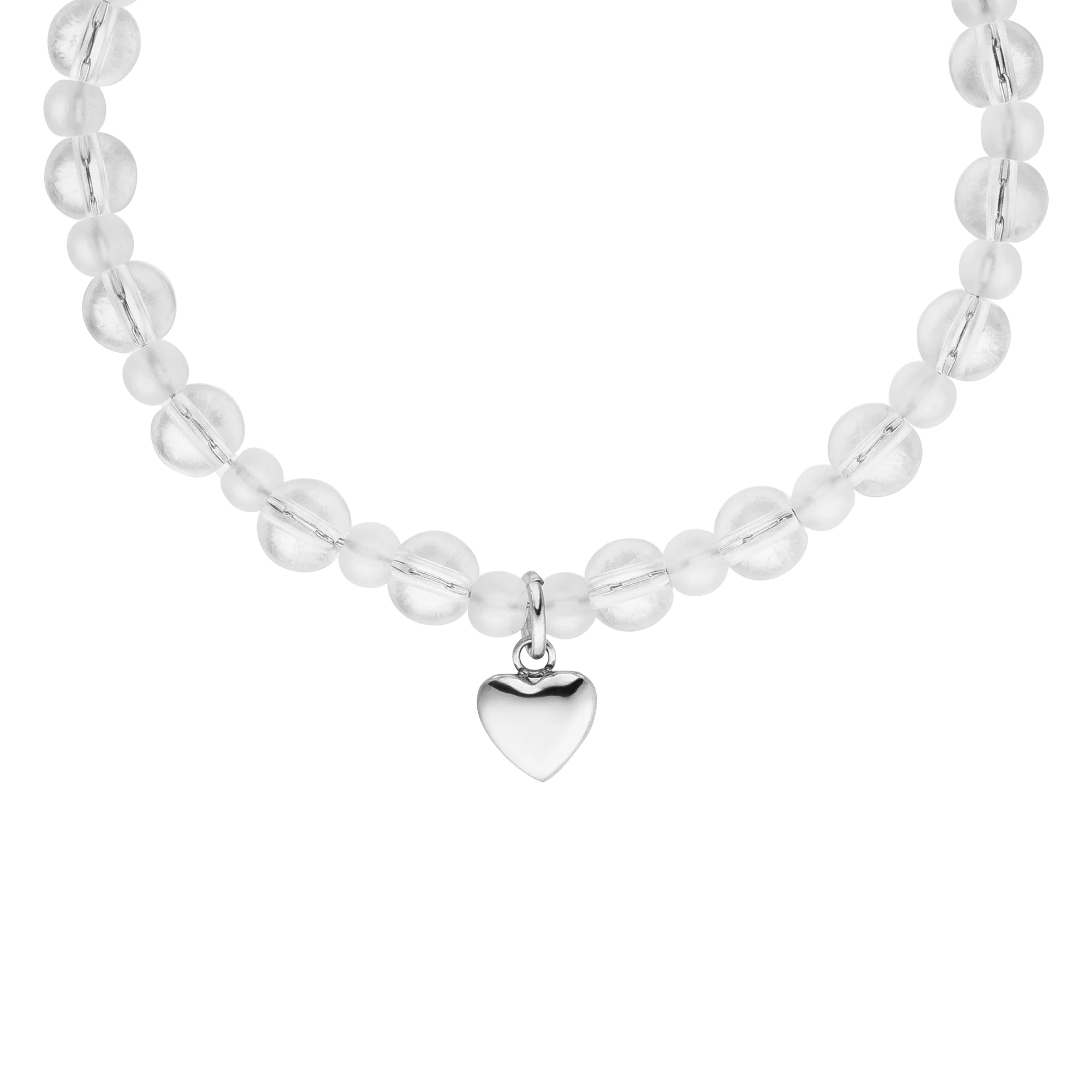 White Heart Armband - PURELEI