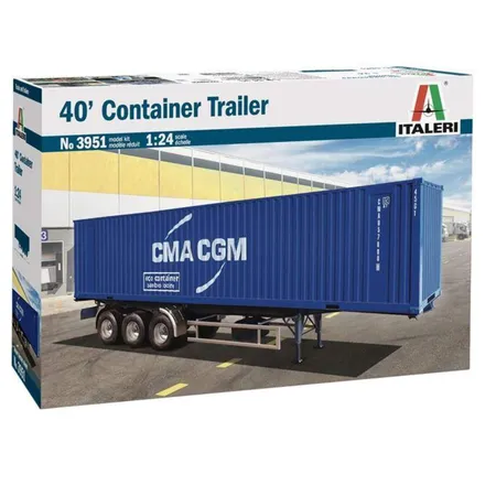 Italeri Container Auflieger 40Ft, 1:24