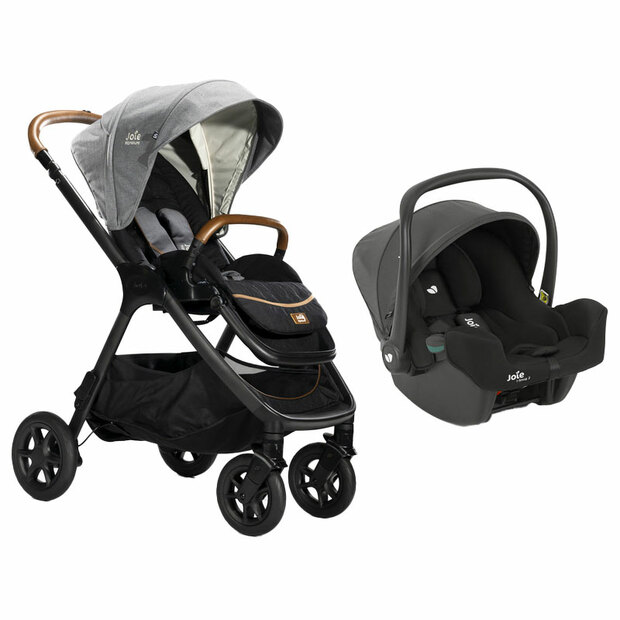 Poussette DUO Finiti Carbon + I-SNUG 2 SHALE - JOIE