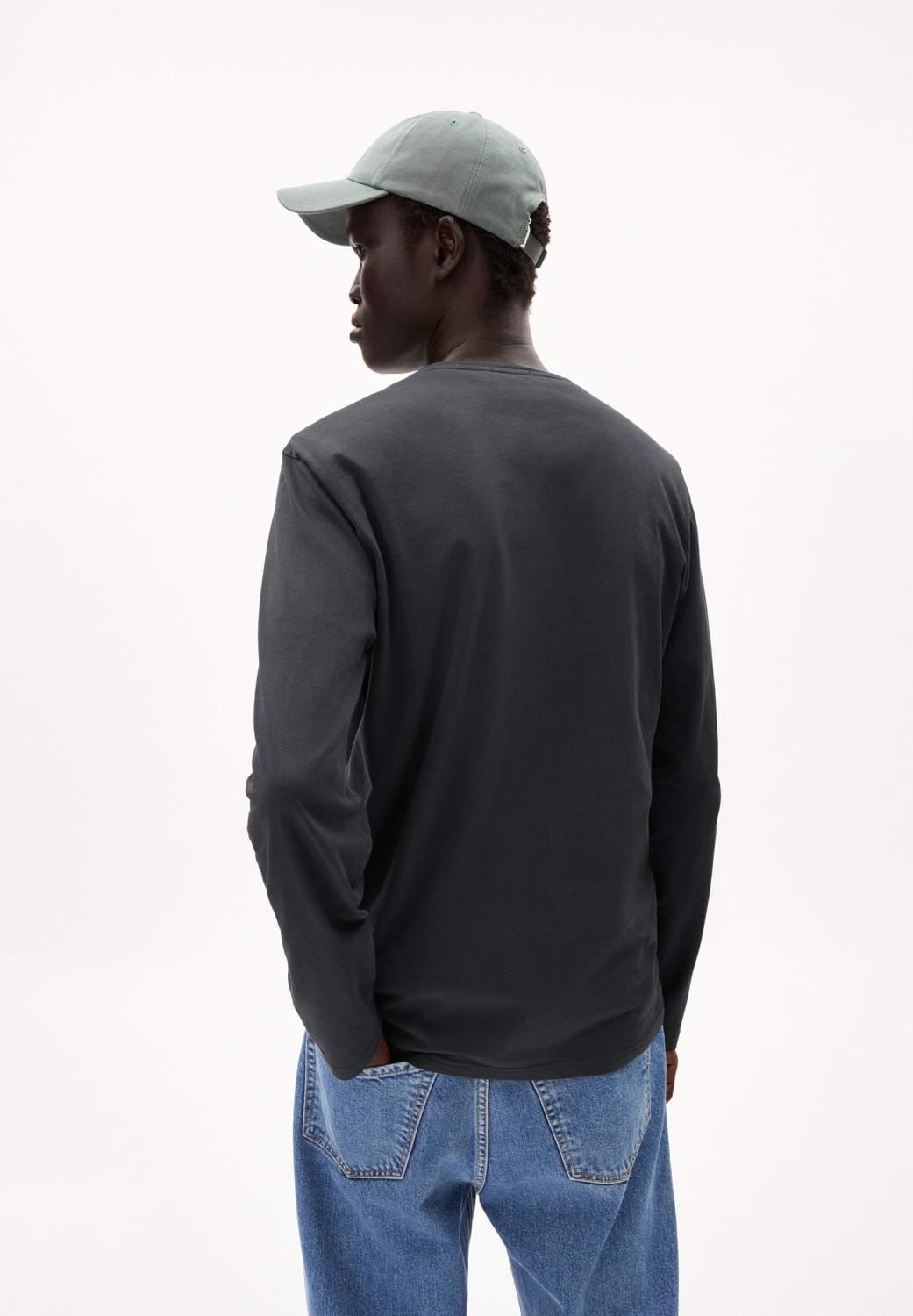 Armedangels Longsleeve Jaanono Graphite
