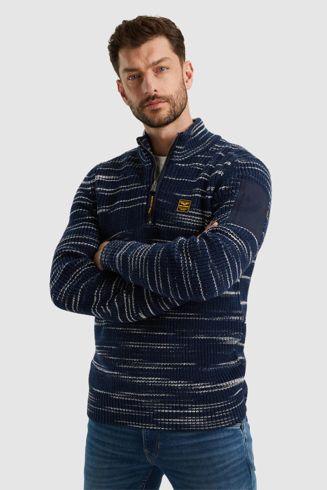 PME legend blauwe heren trui