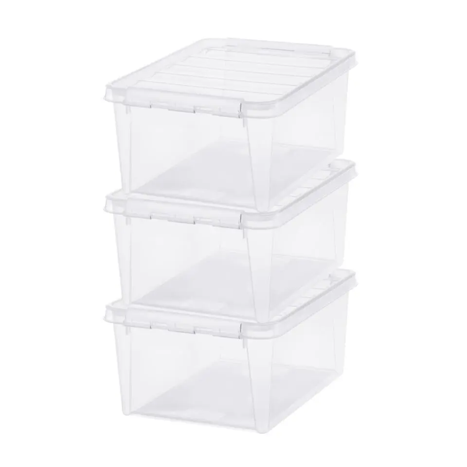 SmartStore Stevige Opbergbox 14L Set van 3 - 40x30x18cm