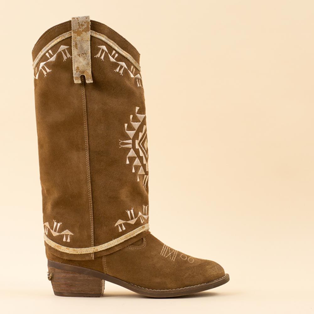 Nemonic 2378 boots Tabaco suede