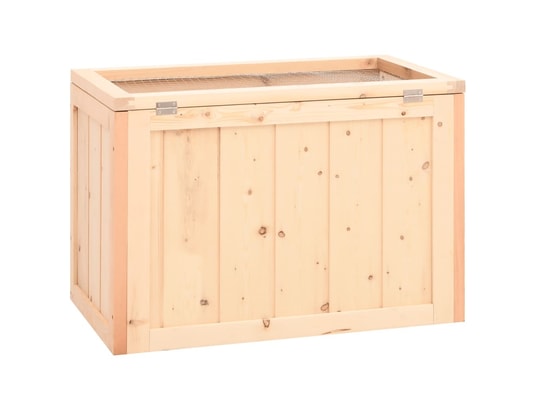 VIDAXL - Cage à hamster 60x35,5x42 cm bois massif de sapin