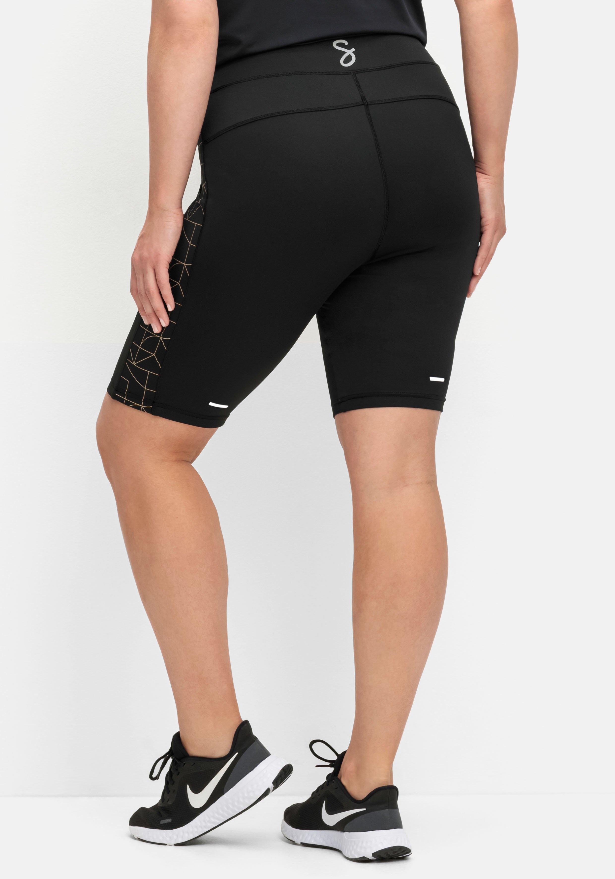 Funktions-Radlerhose mit seitlichem Druck