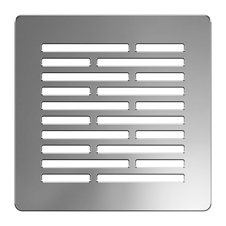 Receveur de douche 80 x 140 cm, résine, gris, GoodHome Douro