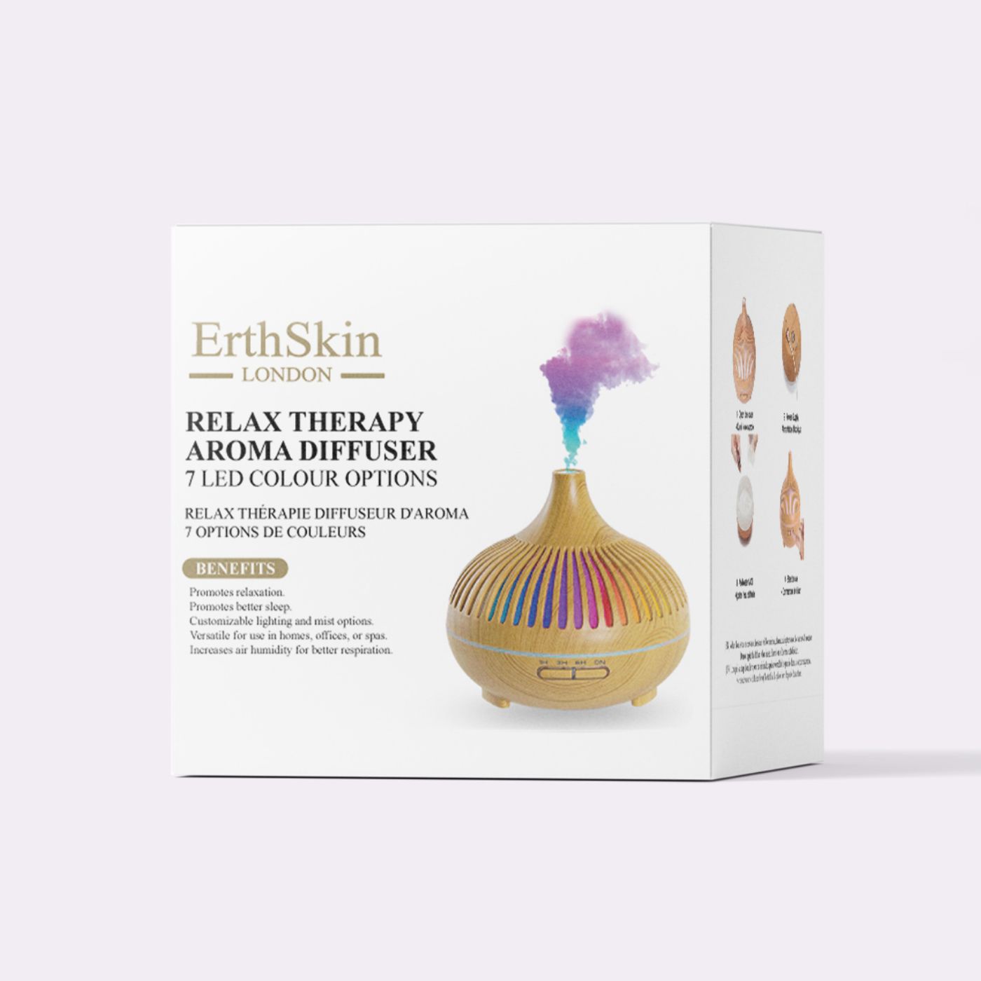 Erth Skin London Aromadiffusor für Entspannungstherapie