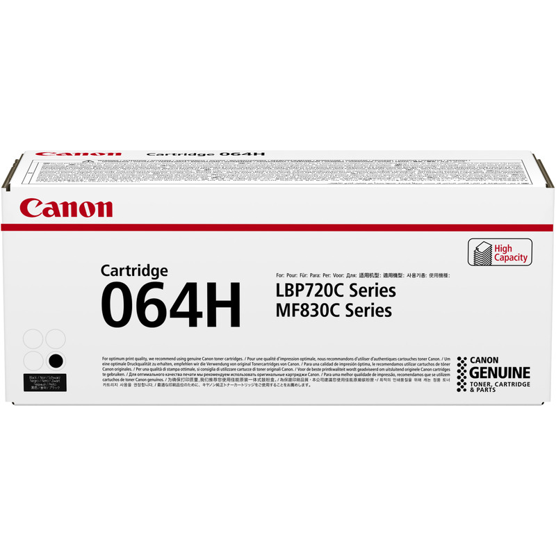 Canon 064H BK Toner, schwarz