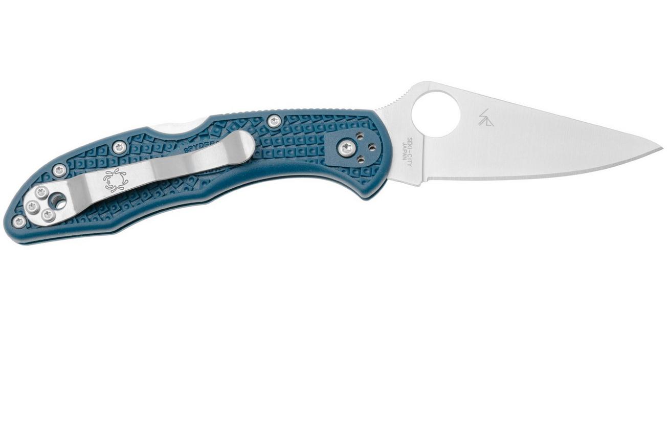 Spyderco Delica 4 CPM SPY27 C11PCBL Cobalt Blue FRN zakmes