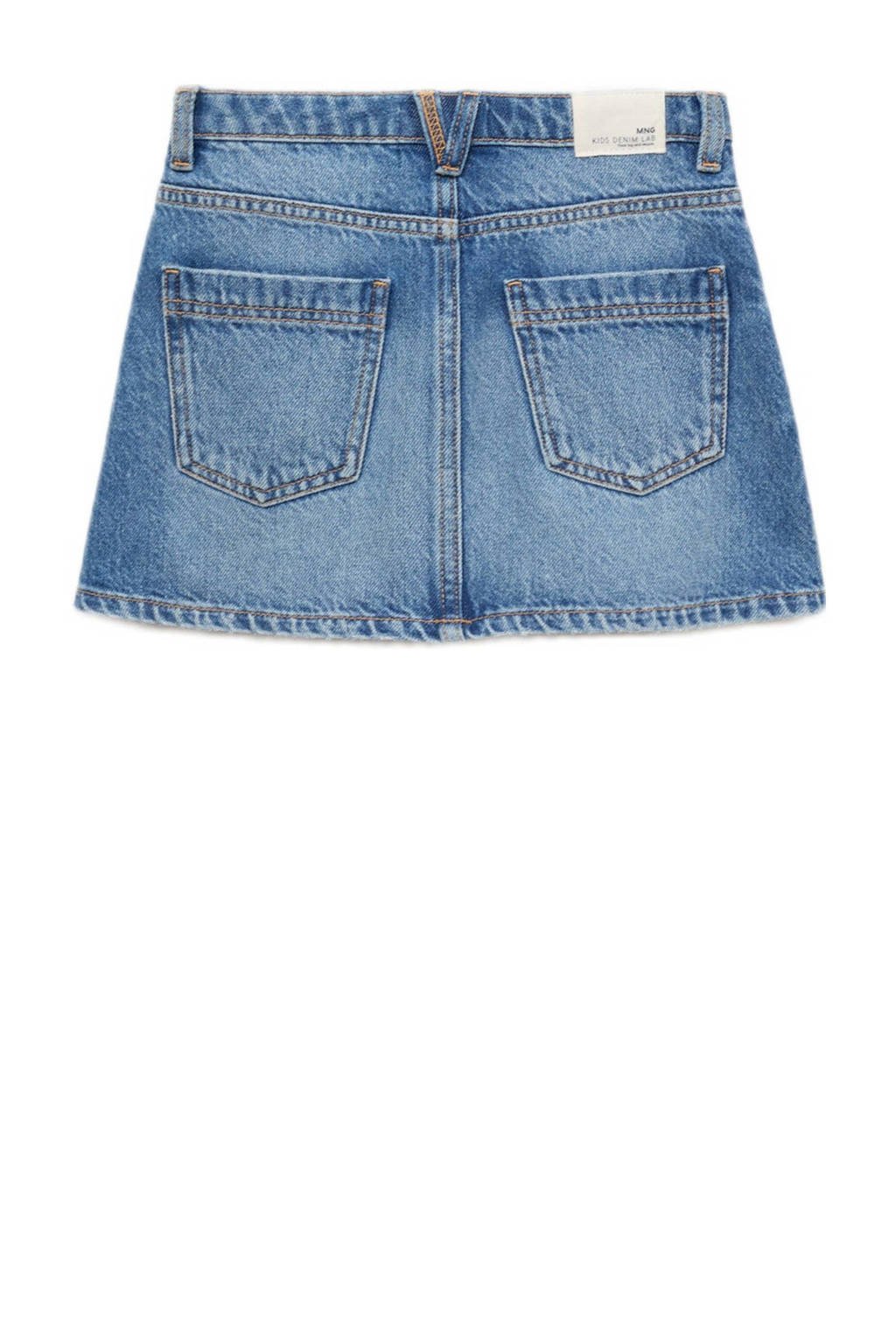 Mango Kids denim spijkerrok medium blue denim