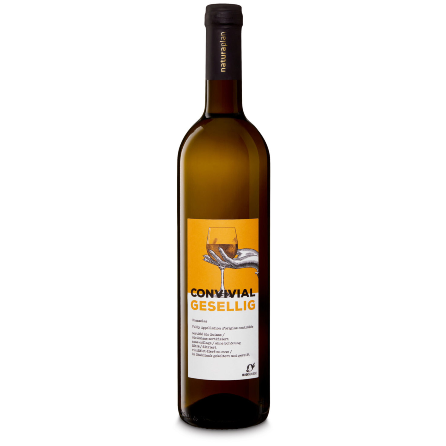 Naturaplan Bio Vully Chasselas Convivial -75cl