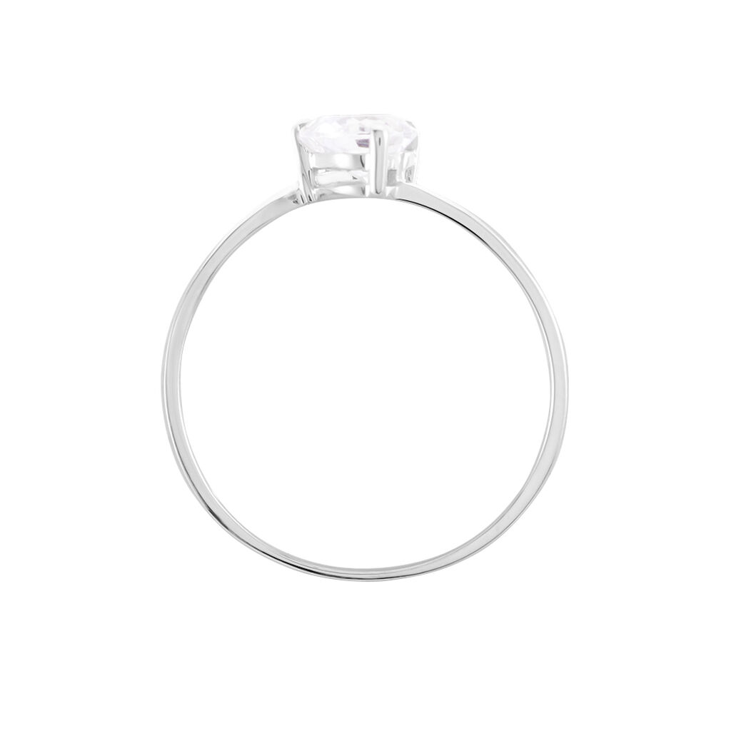 Bague Valeriana Or Blanc Oxyde De Zirconium
