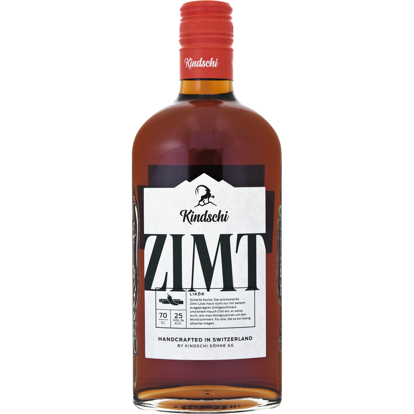 Kindschi Bündner Zimt Likör 70 cl