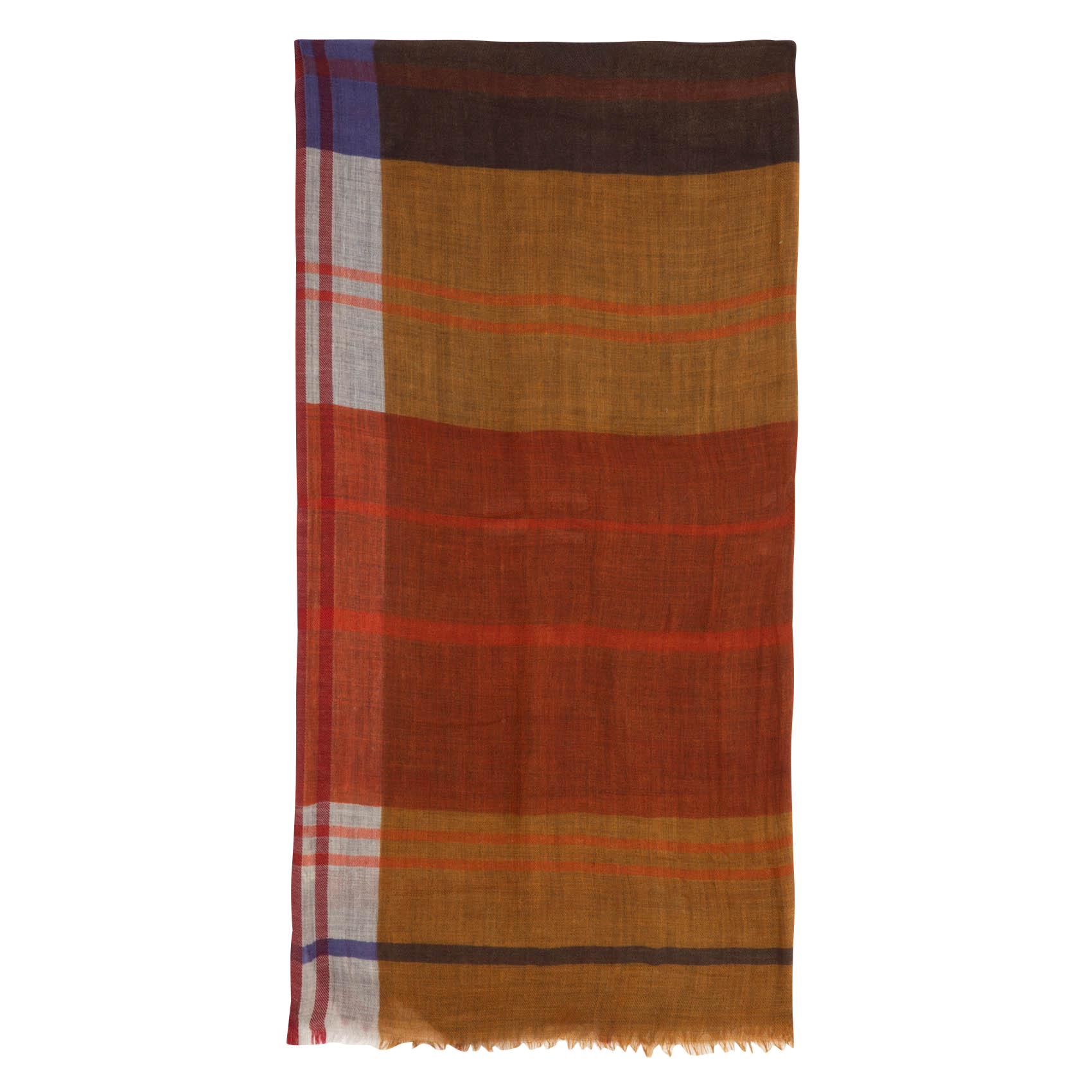 DIVINE - Foulard imprimé en laine | Multicolore