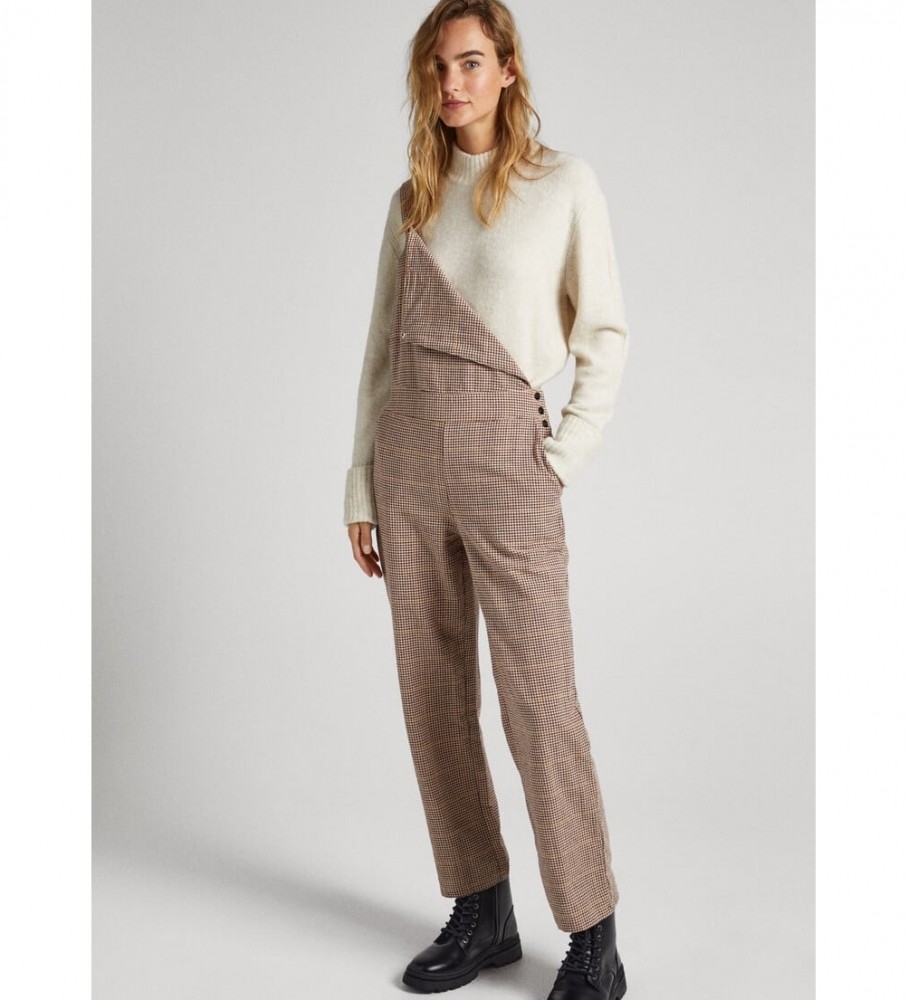 Jardineiras marrons Pepe Jeans Kelly