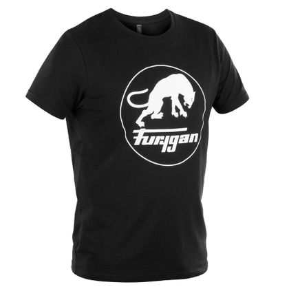 T-Shirt Furygan CORPO TS LOGO - Noir / Blanc