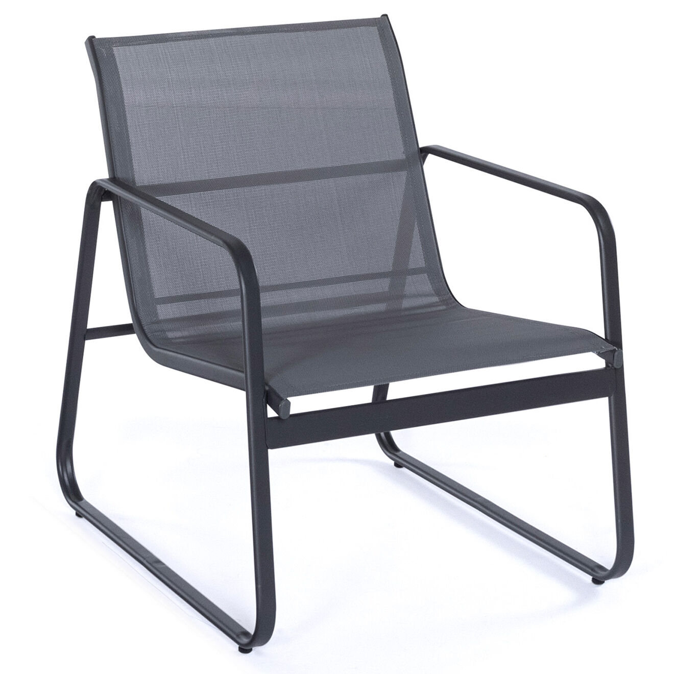 Pratik Garden Salon de jardin 4 places gris