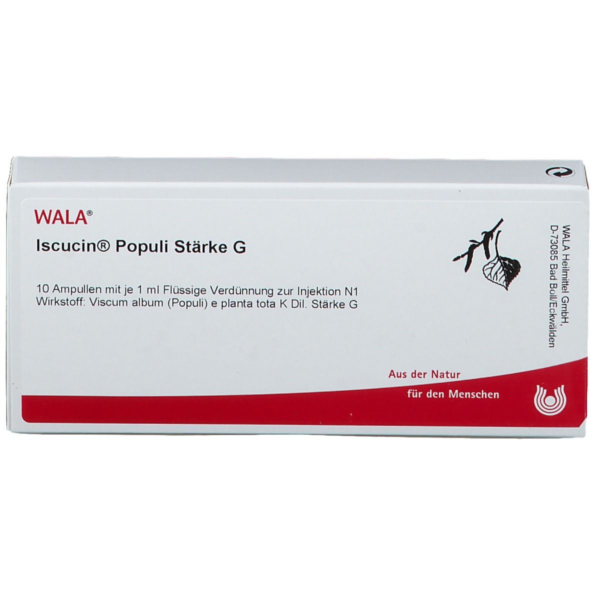 WALA® Iscucin Populi St.G Ampullen