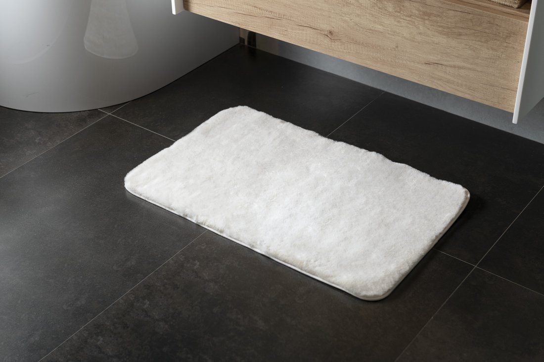 Gedy Fuzzy douchemat antislip 50x80cm wit