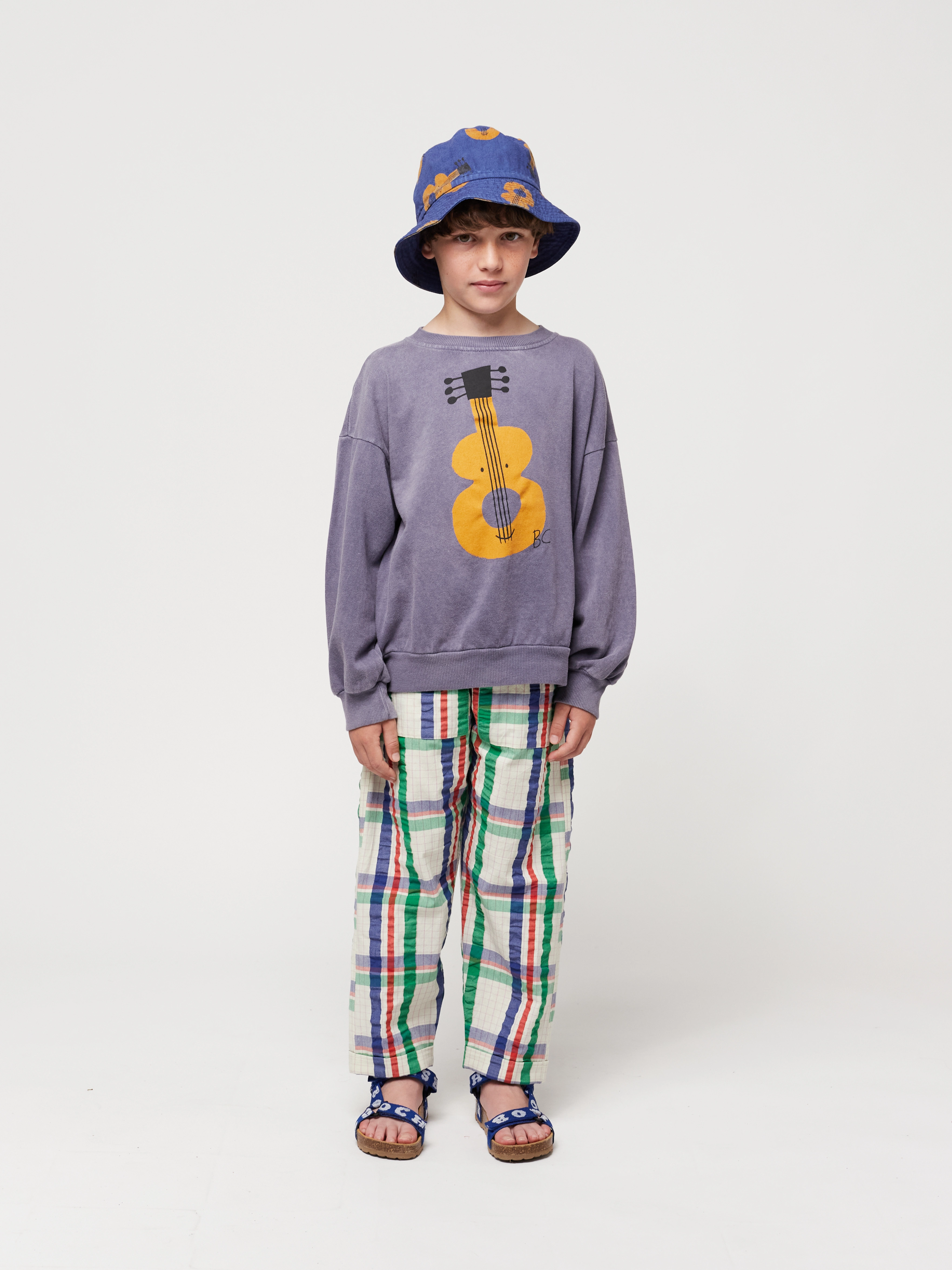 Sweatshirt ACOUSTIC GUITAR in prussian blue