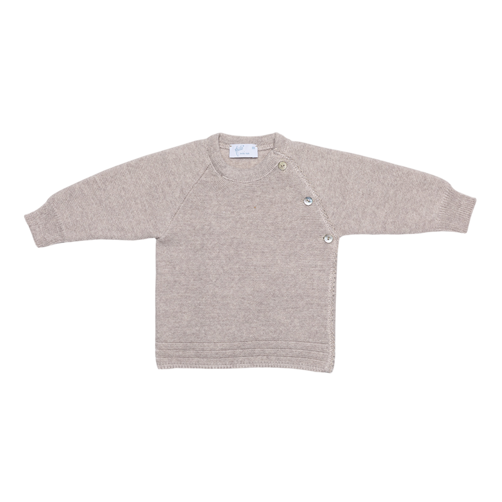 Baby Wickelpulli Beige-Mélange