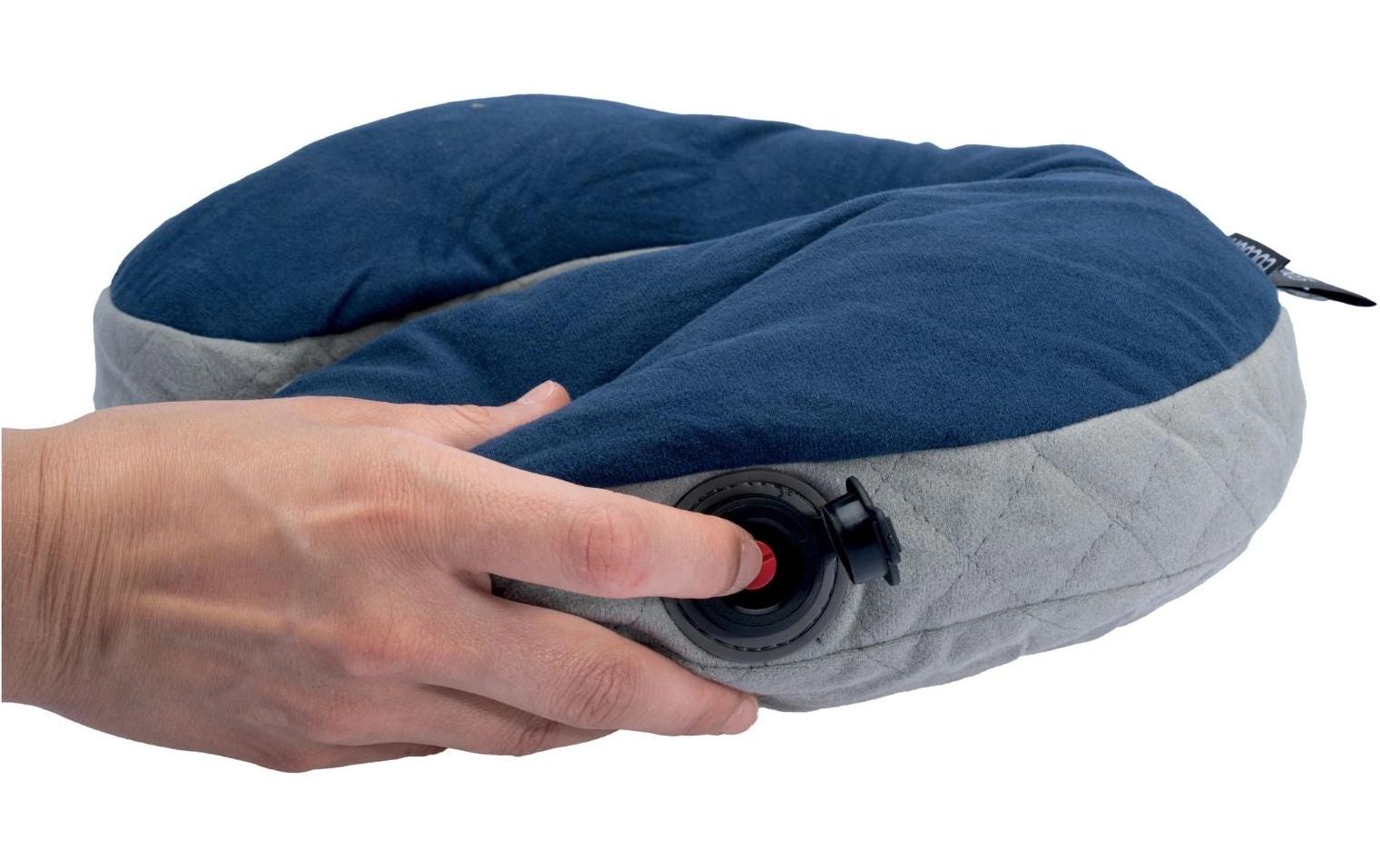 U-shaped Neck Pillow Dunkelblau/GrauSuperleichtes Nackenkissen