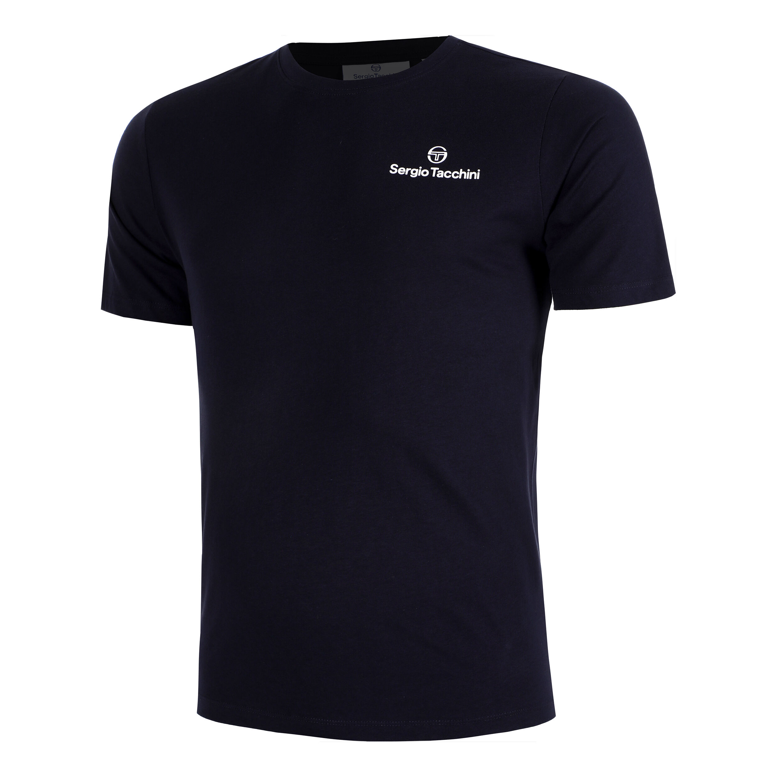Sergio Tacchini Bold T-shirt Hommes - Bleu Foncé , Blanc
