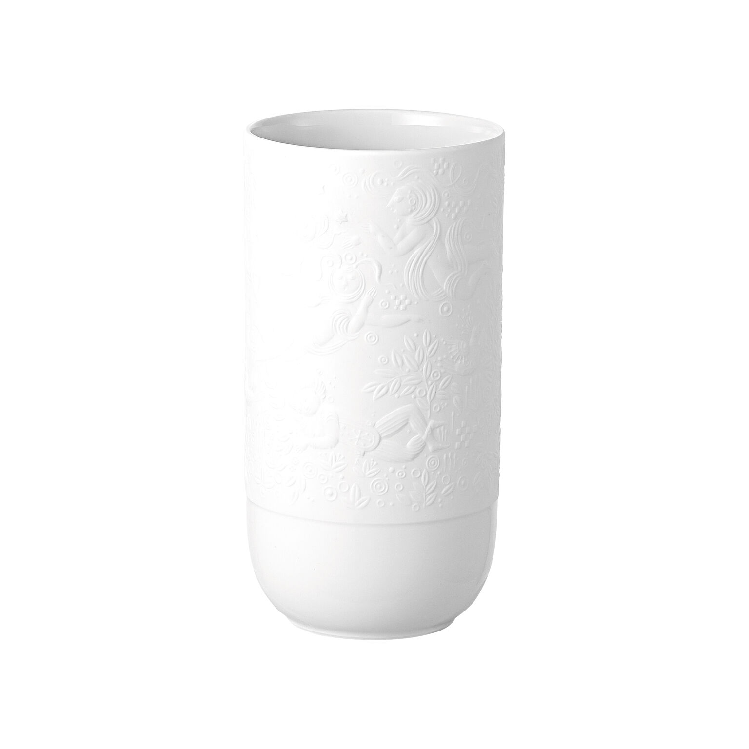 Zauberfloete Weiss Vase 24 cm