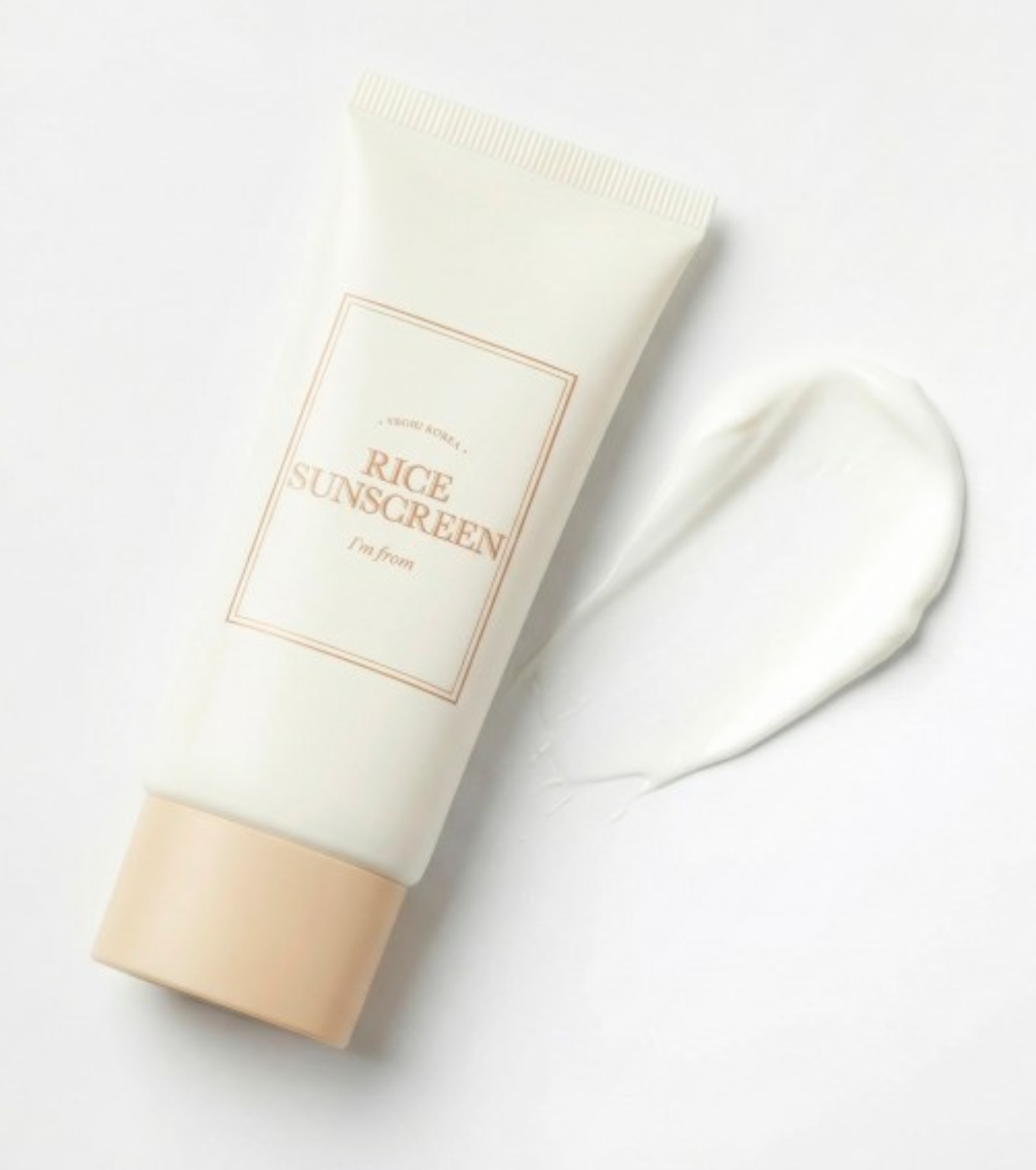 I'm from - *Yeoju, Korea* - Protetor solar facial Rice Sunscreen SPF50 PA++++