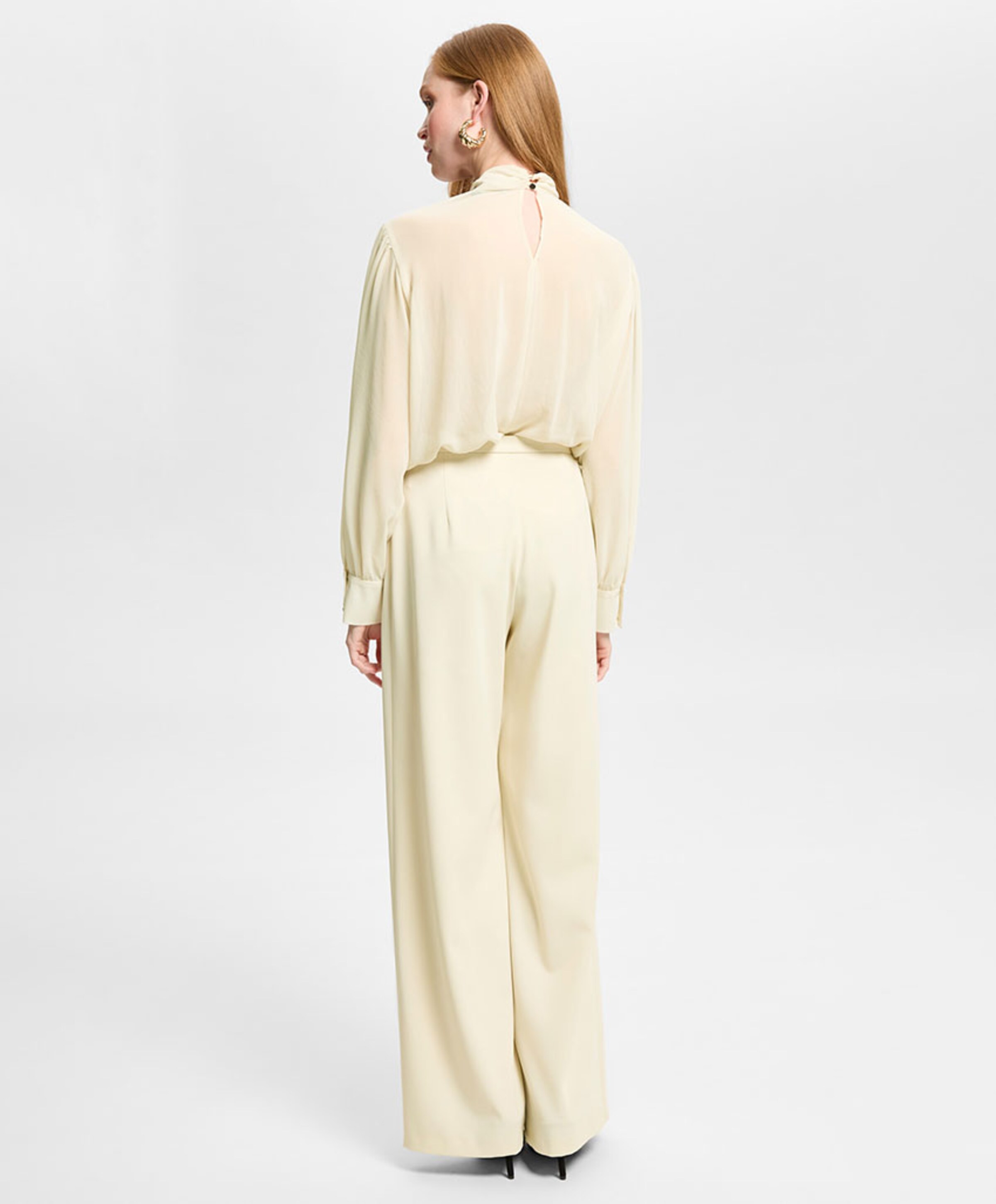 Swing Dames blouse beige