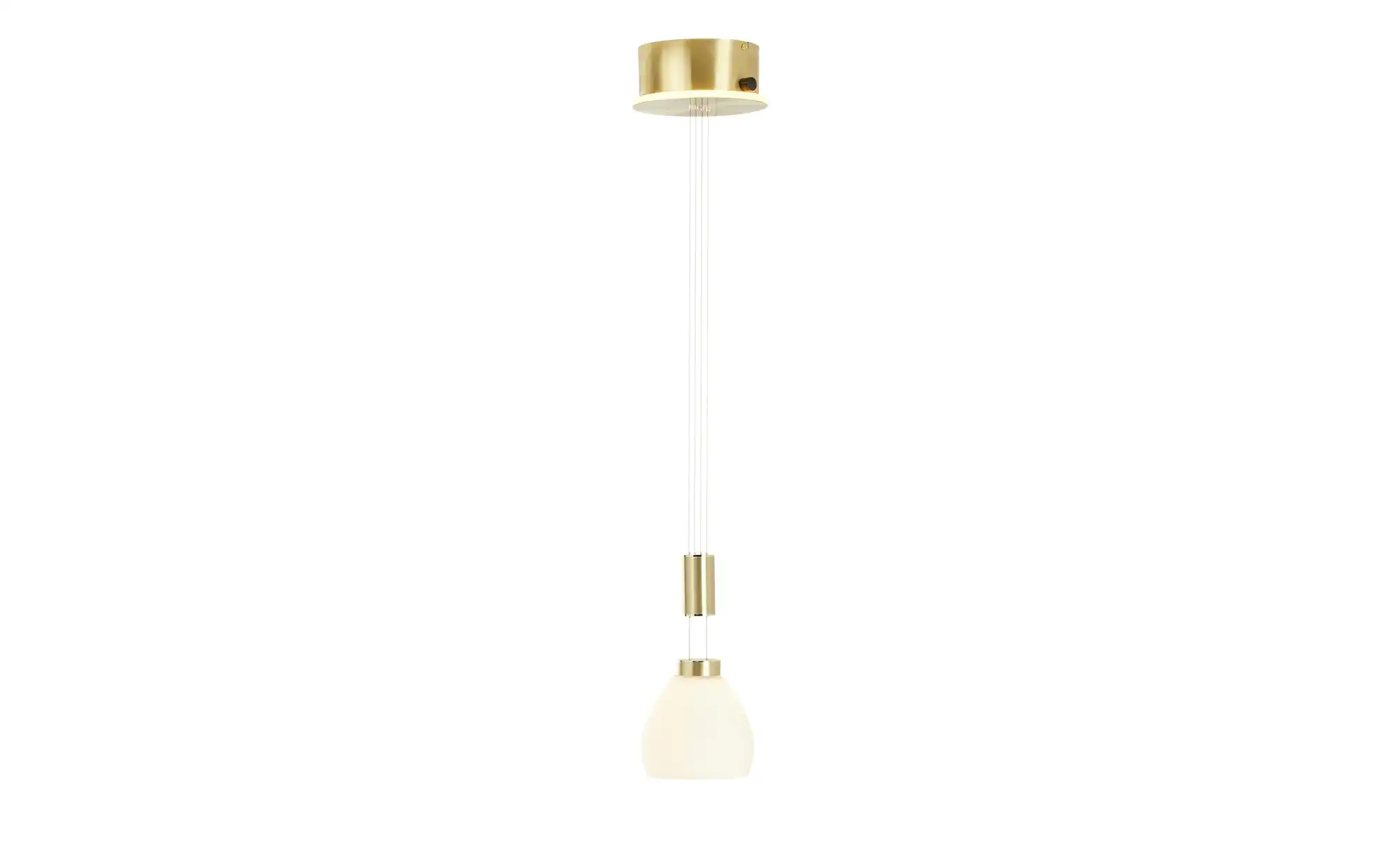 HELL-höllisch gutes Licht LED-Pendelleuchte, 1-flammig, messing-matt