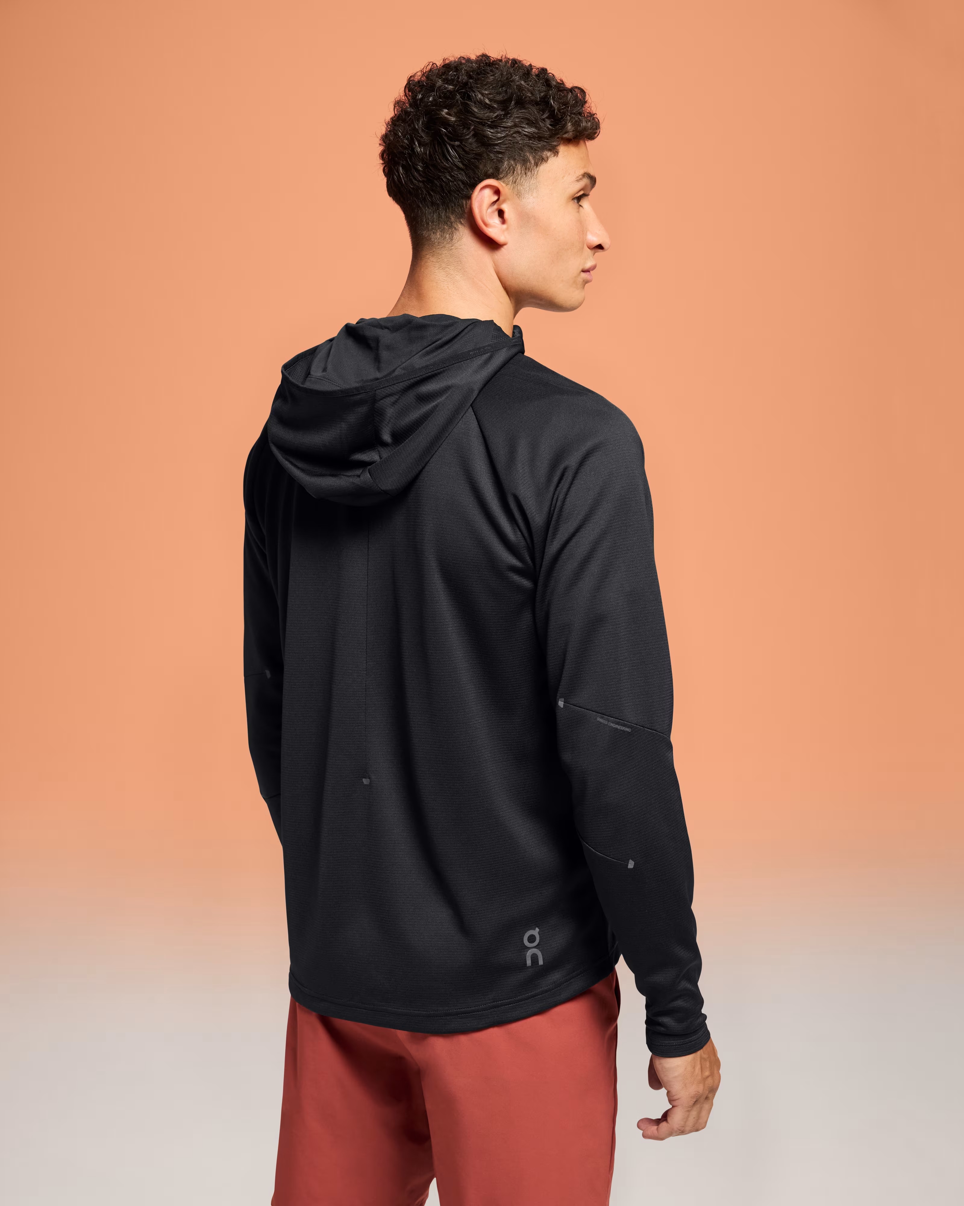 Climate Zip Hoodie Herre Black