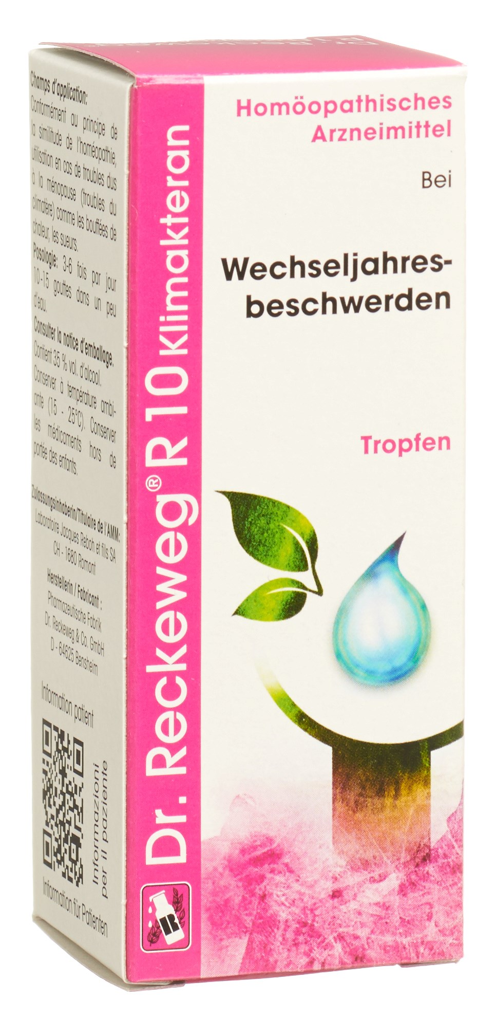 RECKEWEG R10 Klimakteran Tropfen Fl 50 ml