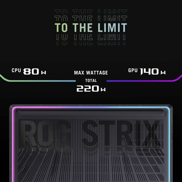 Asus ROG Strix G18 G815LR U9-285H/32/1TB/5070Ti bærbar gaming computer