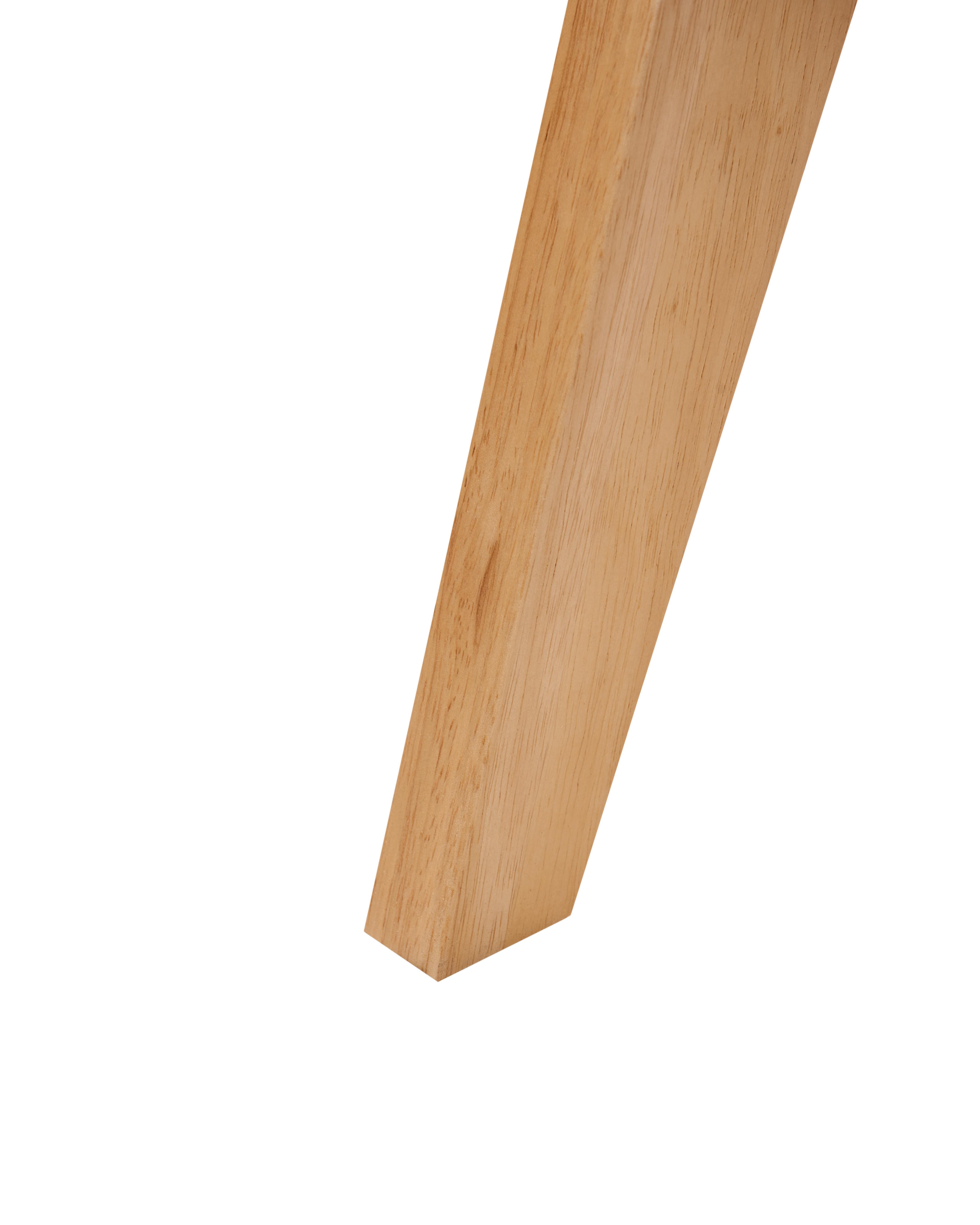 Set van 2 eetkamerstoelen AVA Hout Lichtbruin/taupe
