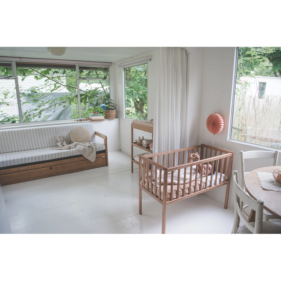 koeka Kinderdecke cotton Fleece Napa Hellbraun