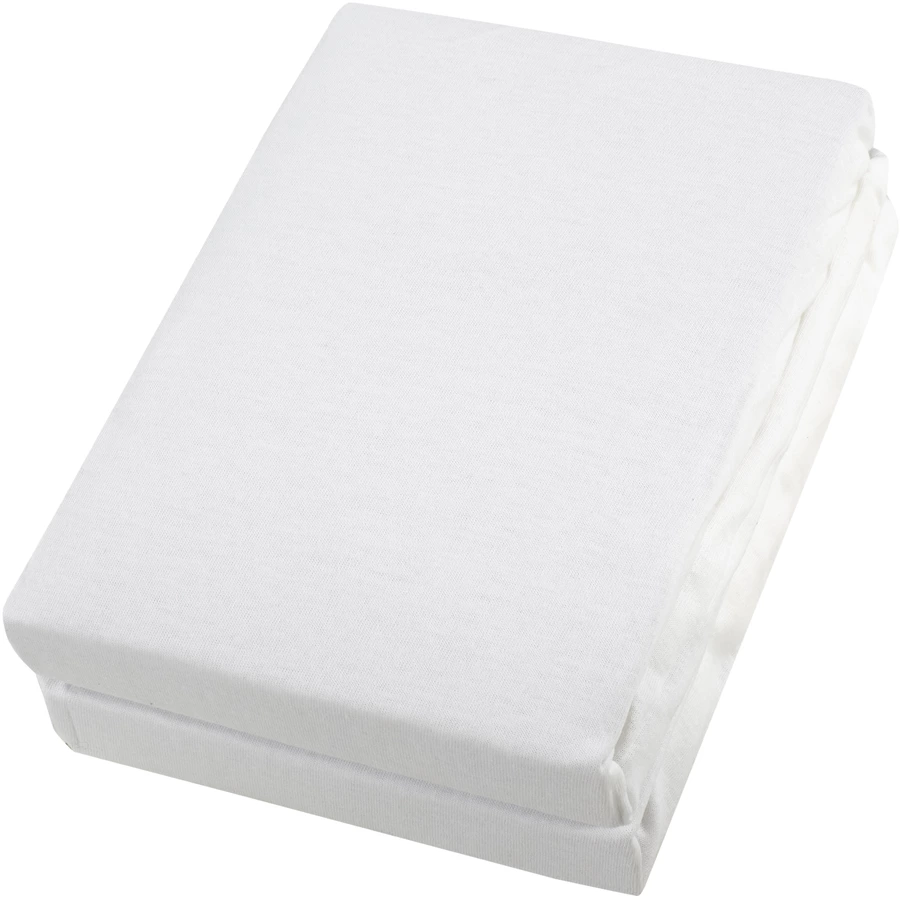 Alvi® Spannbettlaken Doppelpack weißweiß 70 x 140 cm
