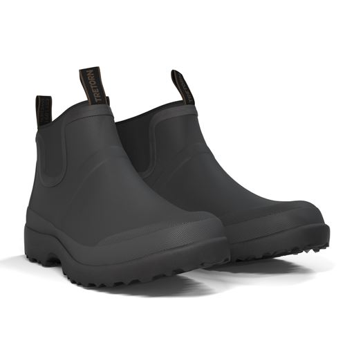Tretorn Terräng Low Neo Vinter Foret Gummistøvle, Jet Black, 42