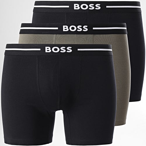Lot De 3 Boxers 50499400 Noir Vert Kaki