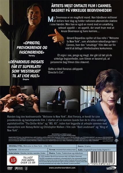 Welcome To New York - DVD