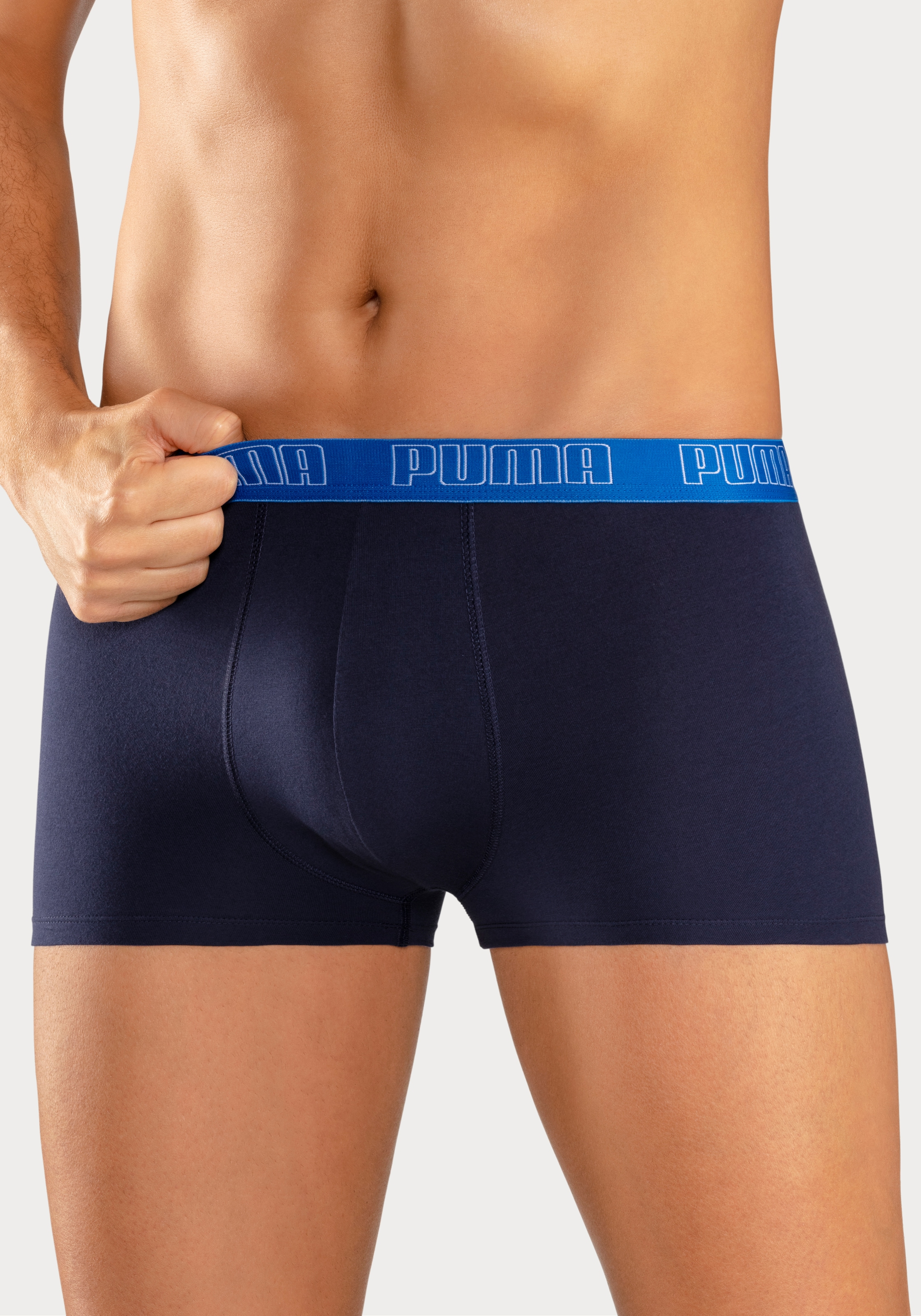 PUMA Hipster, 4er-Packer Packung, mit komfortablem Bund