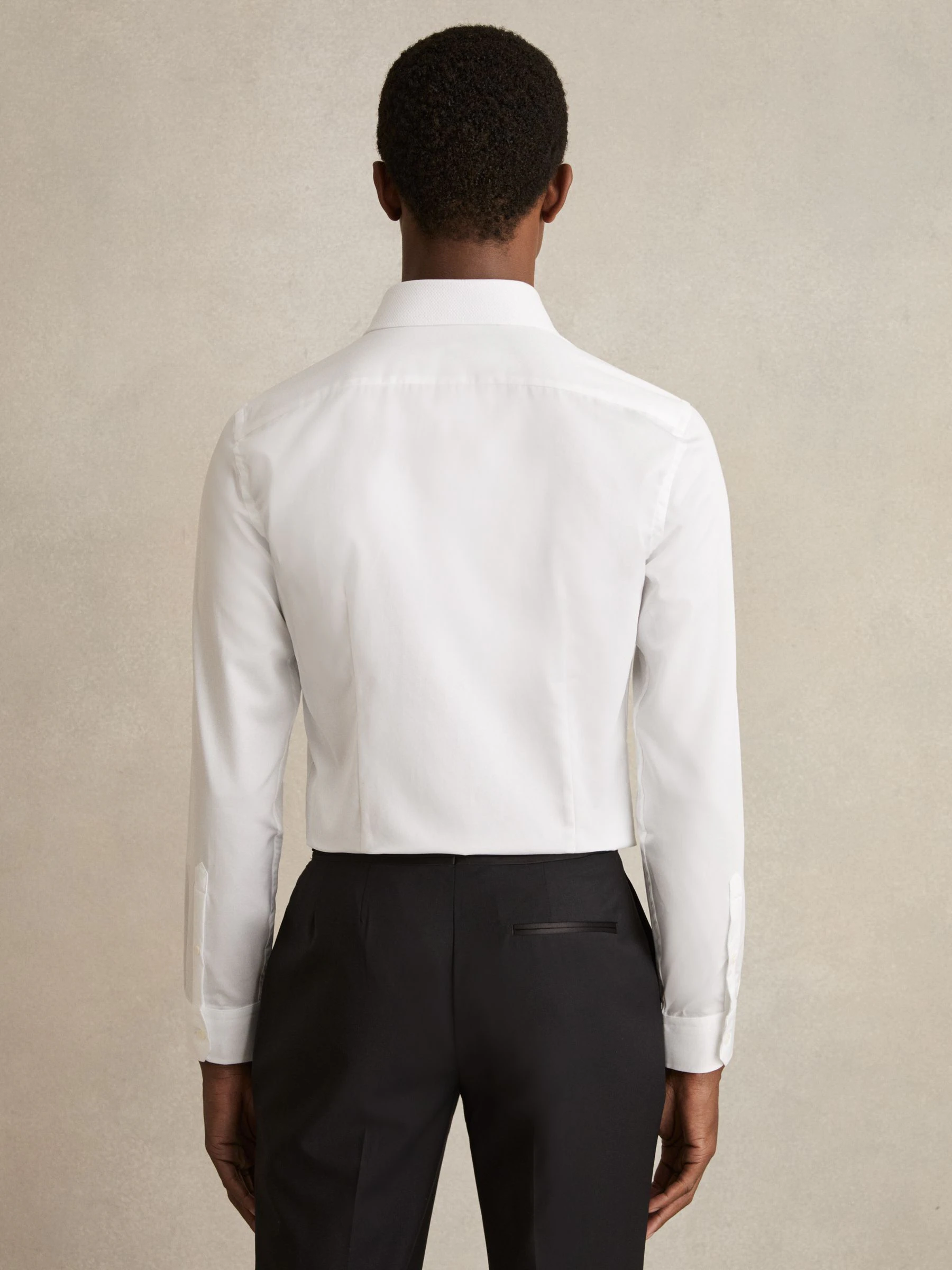 Reiss Marcel Cotton Marcella Tuxedo Shirt Regular-Fit