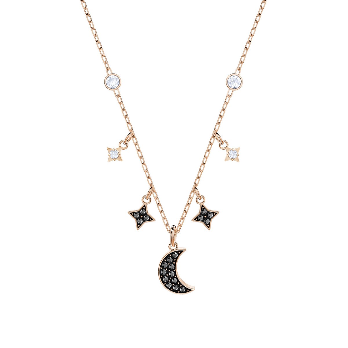 Collier Swarovski Duo Moon