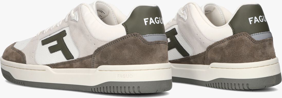 FAGUO witte faguo lage sneakers urban 1  baskets